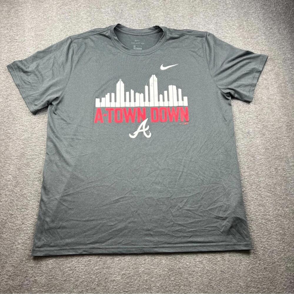 Nike DriFIT A Town Down Gray Tee Size XL